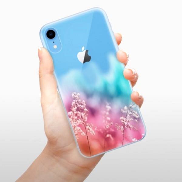 Kryt na mobil iSaprio Rainbow Grass pro iPhone Xr ...