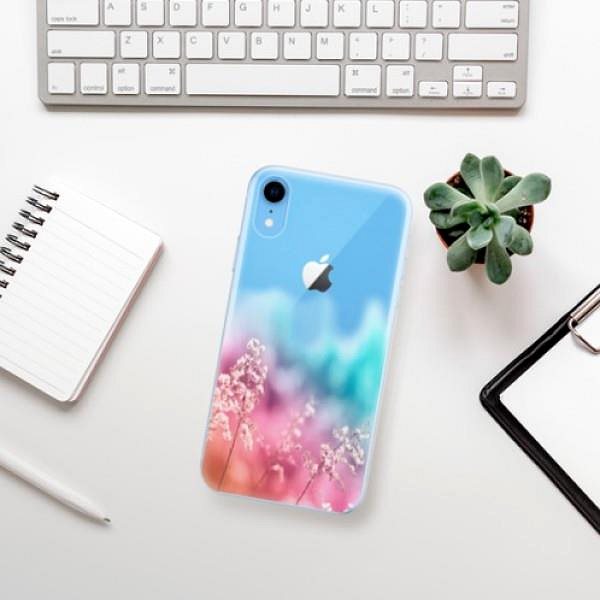 Kryt na mobil iSaprio Rainbow Grass pro iPhone Xr ...