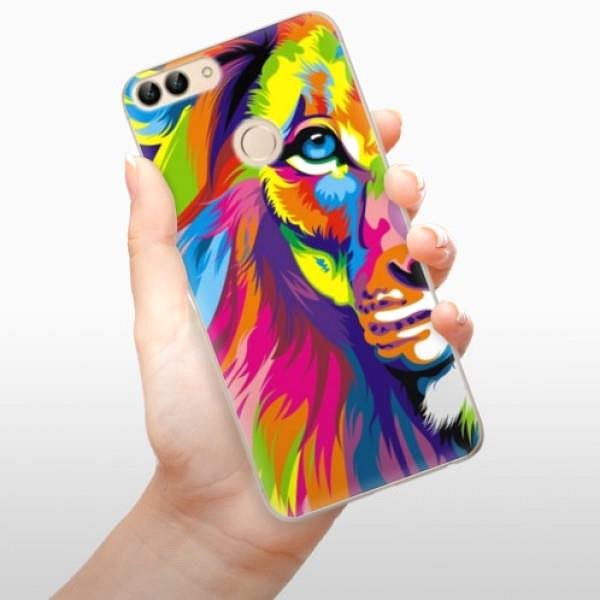 Kryt na mobil iSaprio Rainbow Lion na Huawei P Smart ...