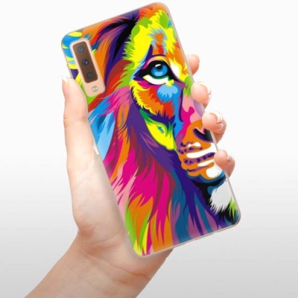 Kryt na mobil iSaprio Rainbow Lion pre Samsung Galaxy A7 (2018) ...