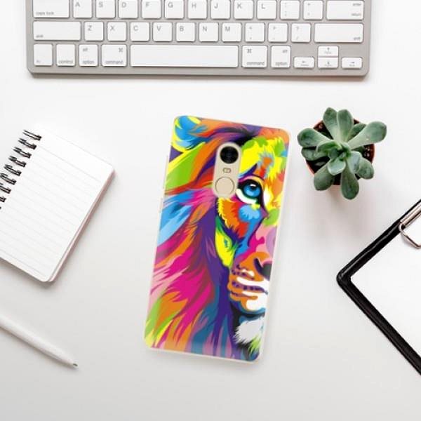 Kryt na mobil iSaprio Rainbow Lion na Xiaomi Redmi Note 4 ...