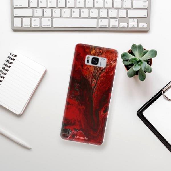 Kryt na mobil iSaprio RedMarble 17 na Samsung Galaxy S8 ...