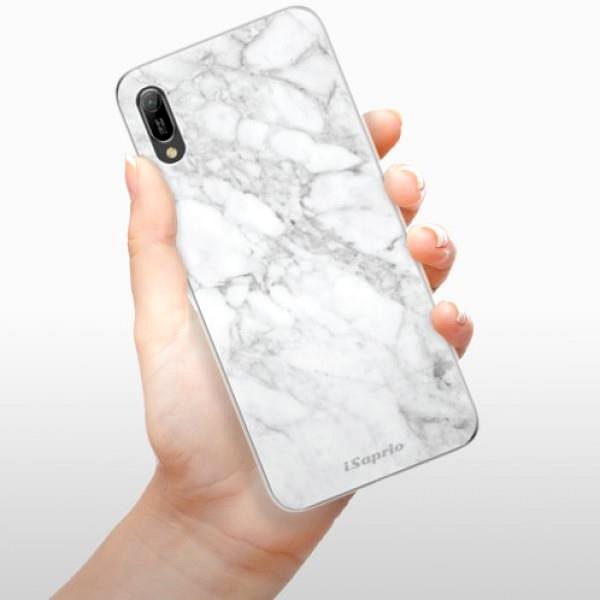 Kryt na mobil iSaprio SilverMarble 14 na Huawei Y6 2019 ...
