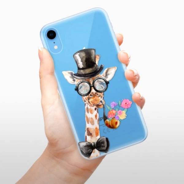 Kryt na mobil iSaprio Sir Giraffe na iPhone Xr ...
