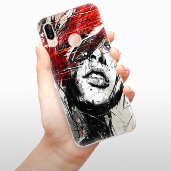 Kryt na mobil iSaprio Sketch Face pre Huawei P20 Lite ...