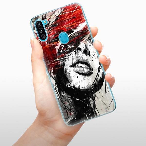 Kryt na mobil iSaprio Sketch Face na Samsung Galaxy M11 ...