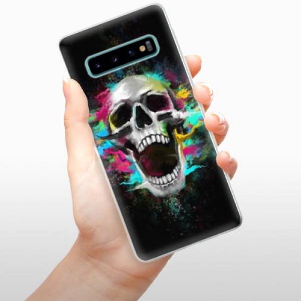 Kryt na mobil iSaprio Skull in Colors na Samsung Galaxy S10 ...