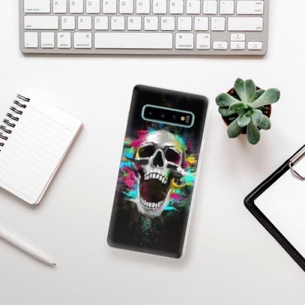 Kryt na mobil iSaprio Skull in Colors na Samsung Galaxy S10 ...