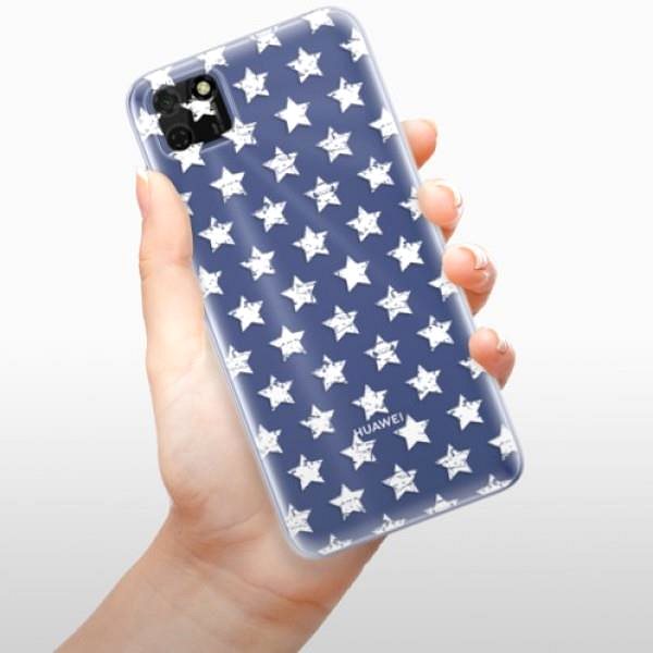 Kryt na mobil iSaprio Stars Pattern - white na Huawei Y5p ...