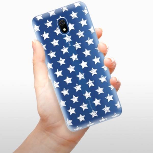 Kryt na mobil iSaprio Stars Pattern - white na Xiaomi Redmi 8A ...