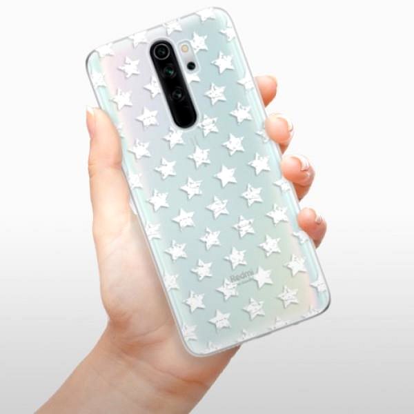 Kryt na mobil iSaprio Stars Pattern - white na Xiaomi Redmi Note 8 Pro ...