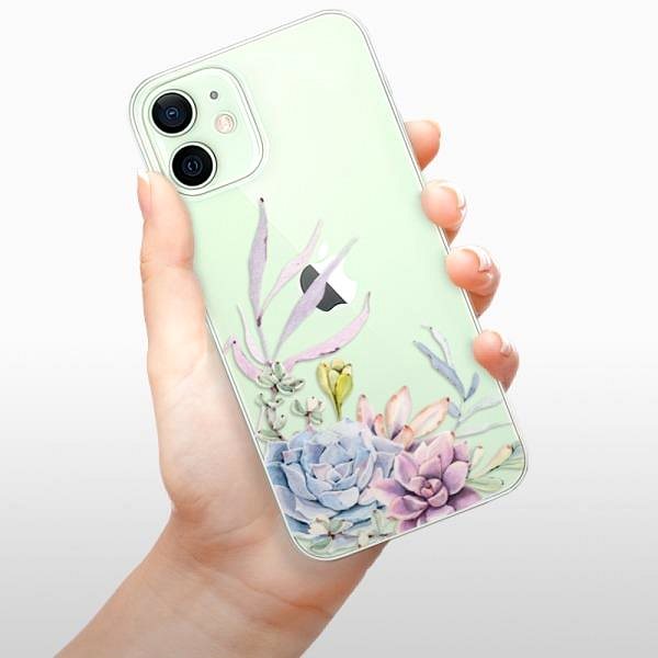 Kryt na mobil iSaprio Succulent 01 pro iPhone 12 ...
