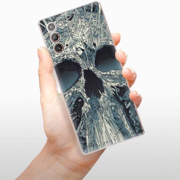 Kryt na mobil iSaprio Abstract Skull na Samsung Galaxy Note 20 ...