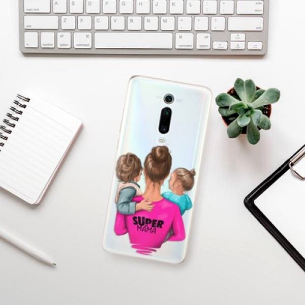 Kryt na mobil iSaprio Super Mama - Boy and Girl na Xiaomi Mi 9T Pro ...