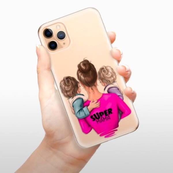 Kryt na mobil iSaprio Super Mama – Two Boys pre iPhone 11 Pro Max ...