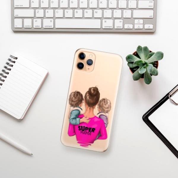 Kryt na mobil iSaprio Super Mama – Two Boys pre iPhone 11 Pro Max ...