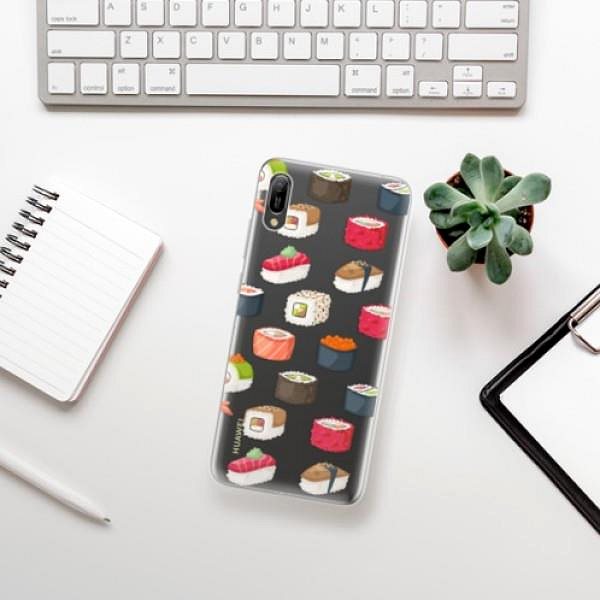 Kryt na mobil iSaprio Sushi Pattern na Huawei Y6 2019 ...