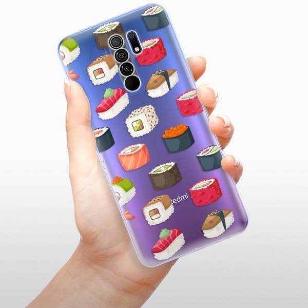 Kryt na mobil iSaprio Sushi Pattern na Xiaomi Redmi 9 ...