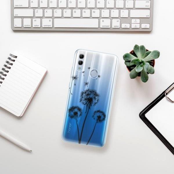 Kryt na mobil iSaprio Three Dandelions - black pro Honor 10 Lite ...