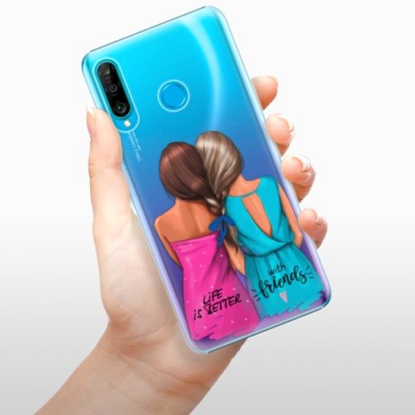Kryt na mobil iSaprio Best Friends pre Huawei P30 Lite ...