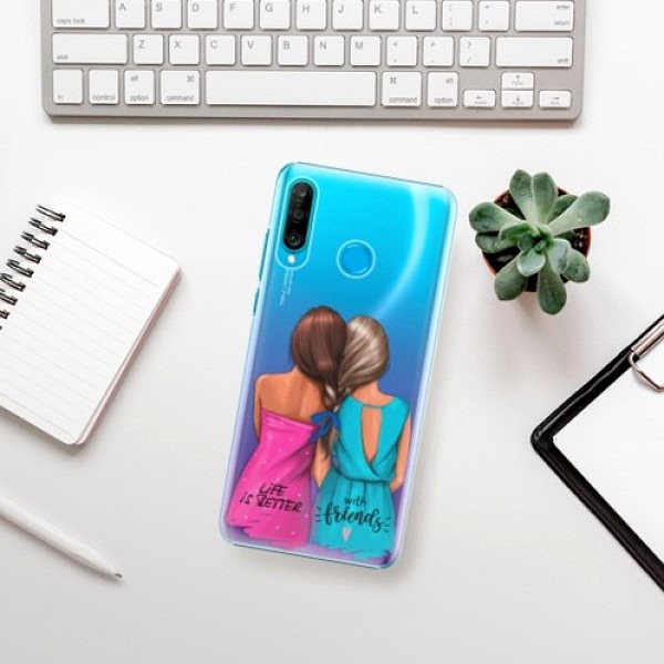 Kryt na mobil iSaprio Best Friends pre Huawei P30 Lite ...