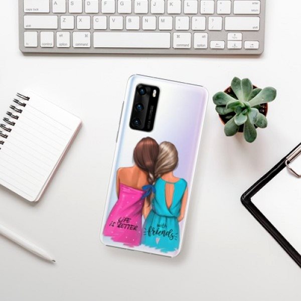 Kryt na mobil iSaprio Best Friends pre Huawei P40 ...