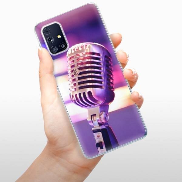 Kryt na mobil iSaprio Vintage Microphone pro Samsung Galaxy M31s ...