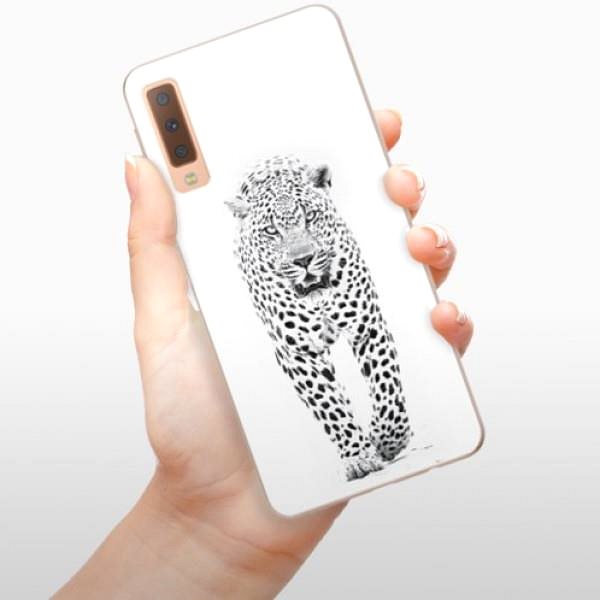 Kryt na mobil iSaprio White Jaguar pro Samsung Galaxy A7 (2018) ...