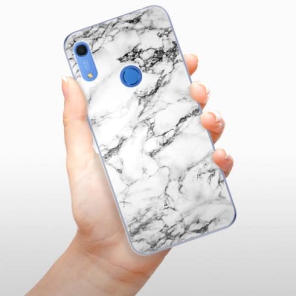 Kryt na mobil iSaprio White Marble 01 na Huawei Y6s ...