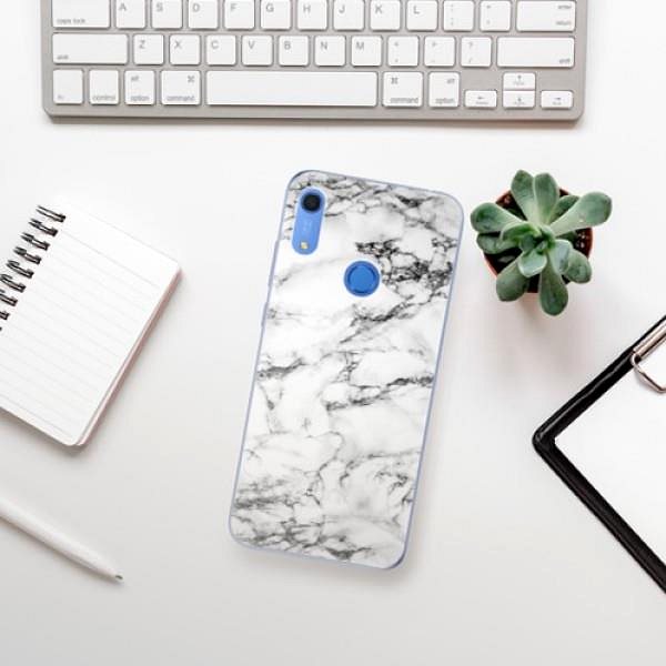 Kryt na mobil iSaprio White Marble 01 na Huawei Y6s ...