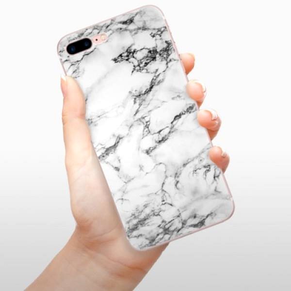 Kryt na mobil iSaprio White Marble 01 pro iPhone 7 Plus / 8 Plus ...