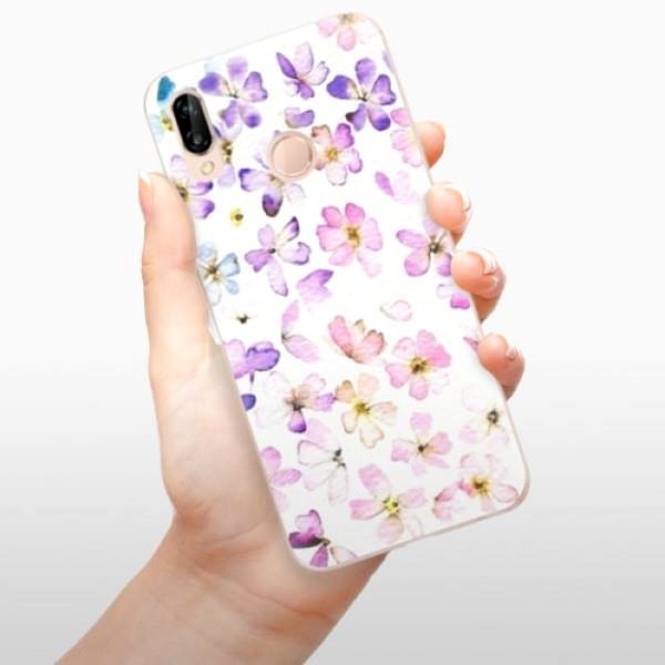 Kryt na mobil iSaprio Wildflowers na Huawei P20 Lite ...