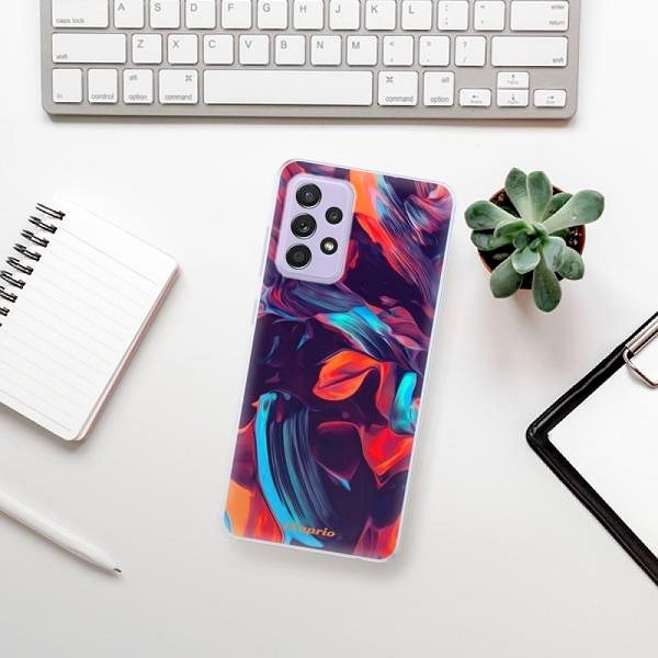 Kryt na mobil iSaprio Color Marble 19 pre Samsung Galaxy A52 ...