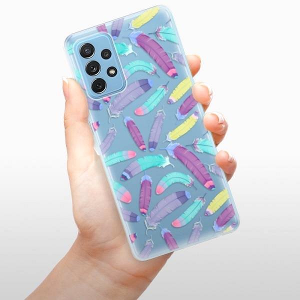 Kryt na mobil iSaprio Feather Pattern 01 pre Samsung Galaxy A72 ...