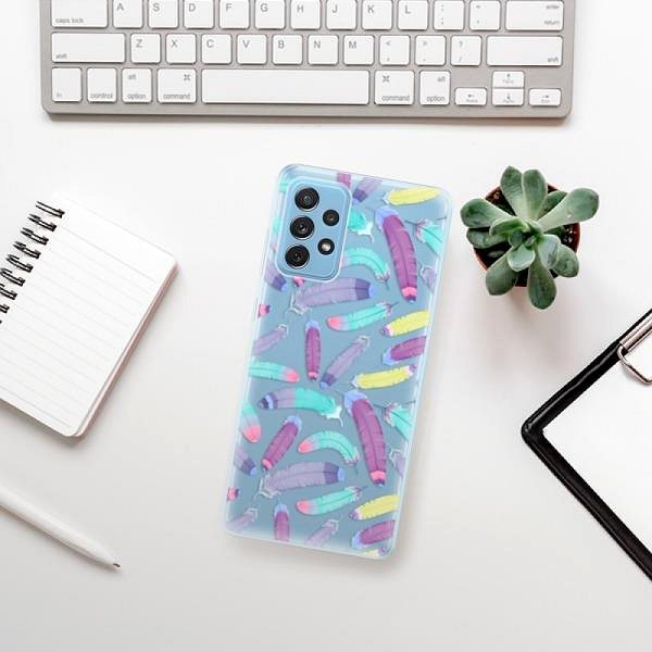 Kryt na mobil iSaprio Feather Pattern 01 pre Samsung Galaxy A72 ...