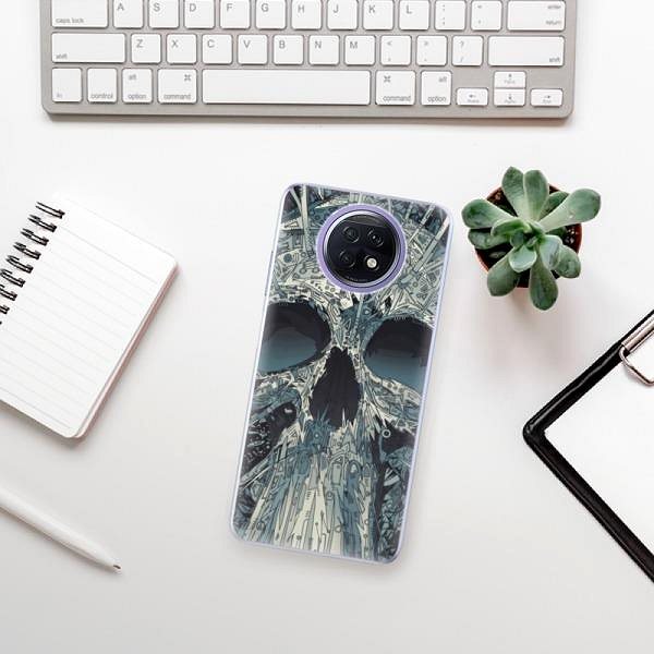 Kryt na mobil iSaprio Abstract Skull na Xiaomi Redmi Note 9T ...