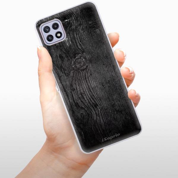 Kryt na mobil iSaprio Black Wood 13 pro Samsung Galaxy A22 5G ...
