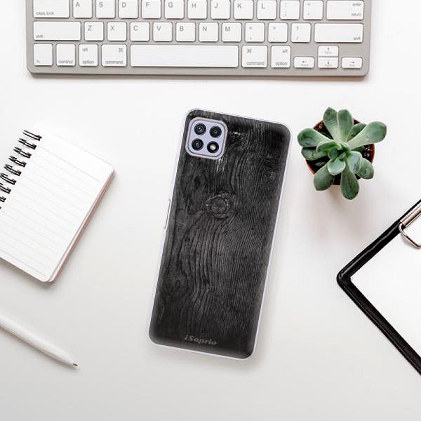 Kryt na mobil iSaprio Black Wood 13 pro Samsung Galaxy A22 5G ...