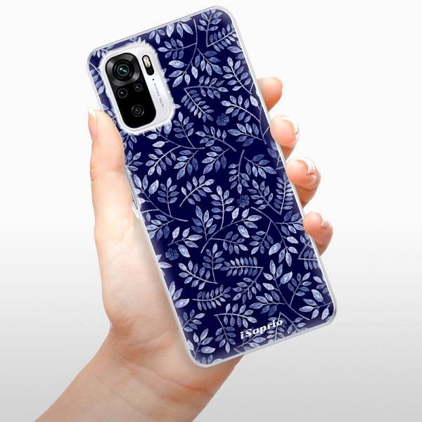 Kryt na mobil iSaprio Blue Leaves 05 pre Xiaomi Redmi Note 10/Note 10S ...