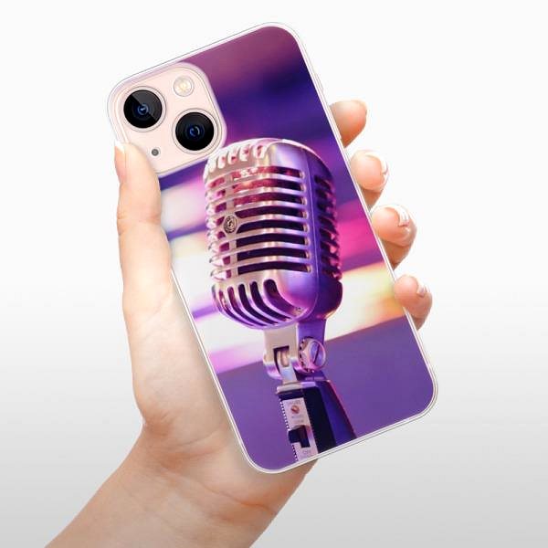 Kryt na mobil iSaprio Vintage Microphone pre iPhone 13 mini ...