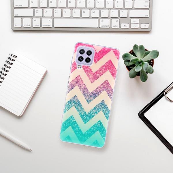 Kryt na mobil iSaprio Zig-Zag pro Samsung Galaxy A22 ...