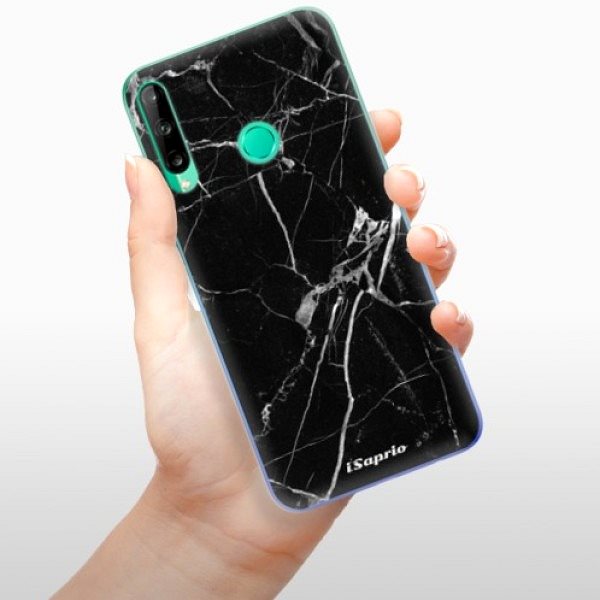 Kryt na mobil iSaprio Black Marble pre Huawei P40 Lite E ...
