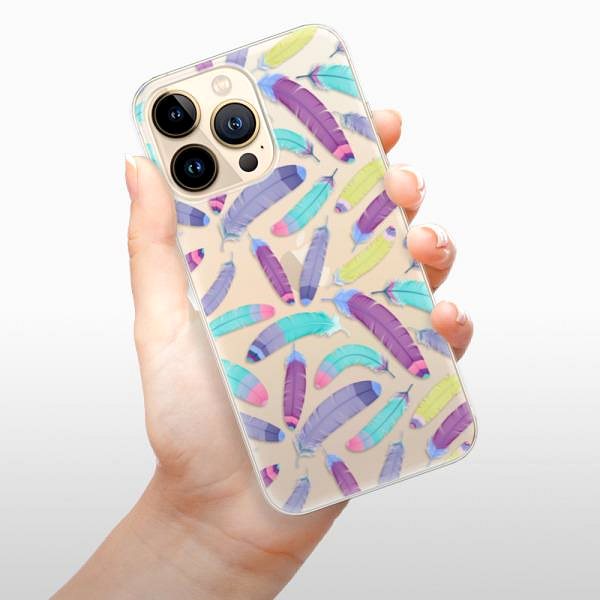 Kryt na mobil iSaprio Feather Pattern 01 pre iPhone 13 Pro ...