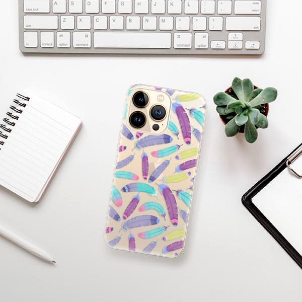 Kryt na mobil iSaprio Feather Pattern 01 pre iPhone 13 Pro ...