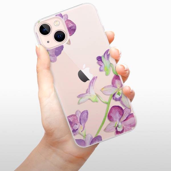 Kryt na mobil iSaprio Purple Orchid pro iPhone 13 ...