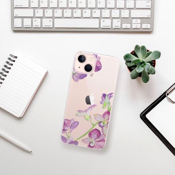 Kryt na mobil iSaprio Purple Orchid pro iPhone 13 ...
