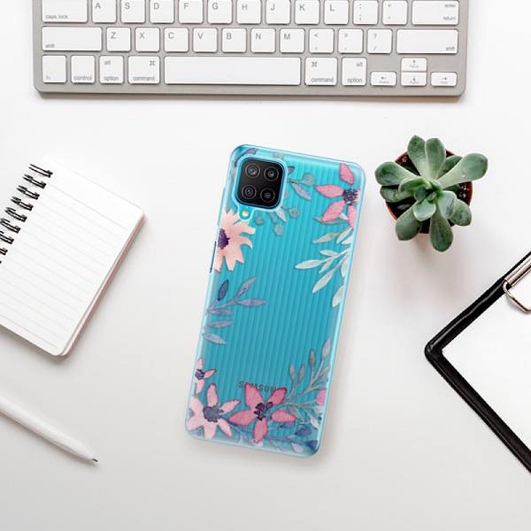Kryt na mobil iSaprio Leaves and Flowers pro Samsung Galaxy M12 ...