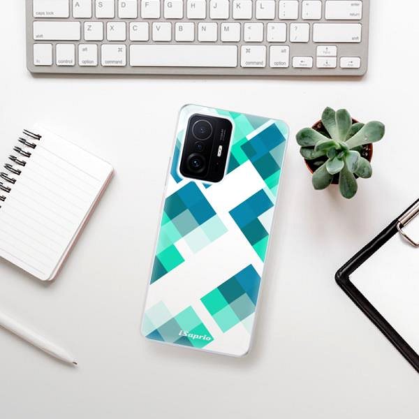 Kryt na mobil iSaprio Abstract Squares 11 pro Xiaomi 11T / 11T Pro ...