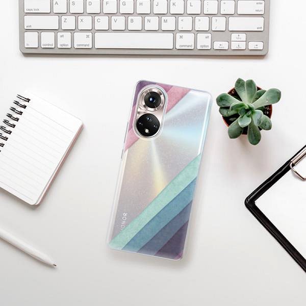 Kryt na mobil iSaprio Glitter Stripes 01 pre Honor 50 ...