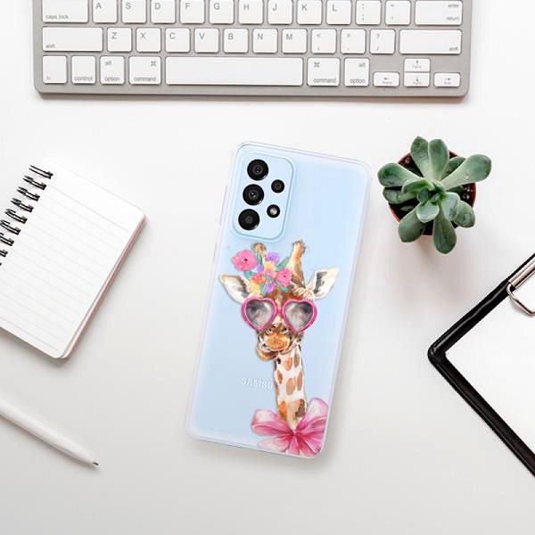 Kryt na mobil iSaprio Lady Giraffe pro Samsung Galaxy A33 5G ...